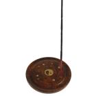 Wierookhouder hout Yin Yang