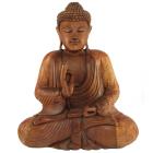 Houten Boeddha Vitarka 40cm