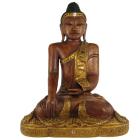 Boeddha bhumisparsha hout