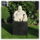 Tuinbeeld Happy Boeddha middel