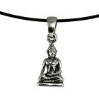 Zilveren Thaise Boeddha ketting