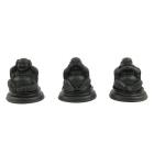 Set horen, zien, zwijgen zwart