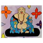 #18: Happy Boeddha kleur groot