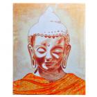 #19: Boeddha gezicht koperlook