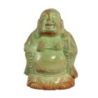 Keramiek Happy Boeddha groen #3