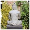 Kwan Yin tuinbeeld zittend_2