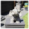 Tuinbeeld olifant op knieen licht_1