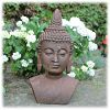 Tuinbeeld Boeddha buste L rustiek_6