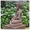Boeddha tuinbeeld bhumisparsha L rustiek_5