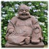 Tuinbeeld Happy Boeddha L rustiek_1