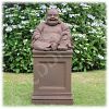 Tuinbeeld Happy Boeddha L rustiek_5