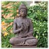 Tuinbeeld Boeddha namaskara rustiek XL_1