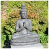 Tuinbeeld Thaise Boeddha XL donker_4