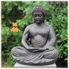 Japanse meditatie Boeddha XL bronslook