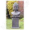 Tuinbeeld Indische Boeddha buste L_4