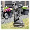 Tuinbeeld namaskara Boeddha 60cm gietsteen_1