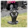 Yoga beeld 32cm gietsteen_1