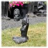 Yoga beeld 32cm gietsteen_2