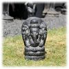 Ganesha tuinbeeld 28cm gietsteen