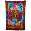 Wanddoek mandala en Om,  Tie-Dye XL