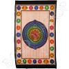 Wanddoek 7 Chakra levensbloem mandala