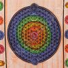 Wanddoek 7 Chakra levensbloem mandala_1
