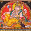 Wanddoek Ganesha horizontaal_1