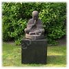 Shaolin monnik lavasteen 50cm