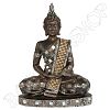 Thaise Boeddha zilver/brons middel