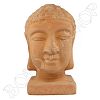 Tuinbeeld Boeddha hoofd terracotta