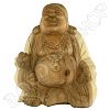 Grote houten Happy Boeddha licht