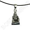 Zilveren Happy Boeddha ketting