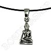 Zilveren Thaise Boeddha ketting