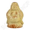 Keramiek Happy Boeddha geel #5