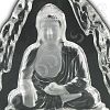 Thaise Boeddha, kristal relief