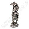 Bronzen Ganesha met parasol