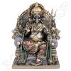Zittende Ganesha op troon