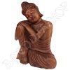 Slapende Indische Boeddha hout 40cm