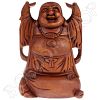 Houten happy Boeddha hotei 30cm