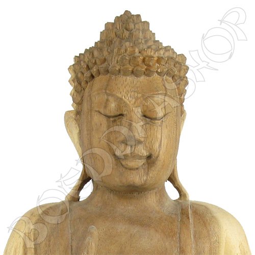Lichthout Boeddha Vitarka 30cm