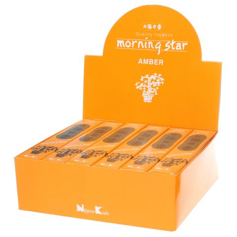 Doos Morning Star Amber wierook, 12x20g