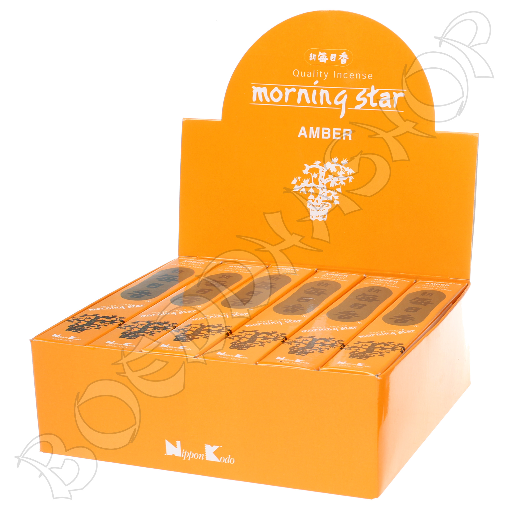 Doos Morning Star Amber wierook, 12x20g