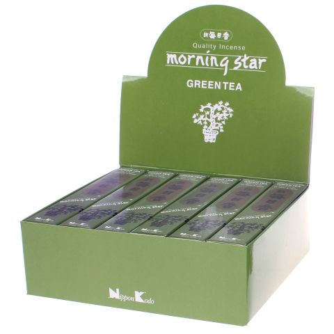 Doos Morning Star Green Tea wierook, 12x20g