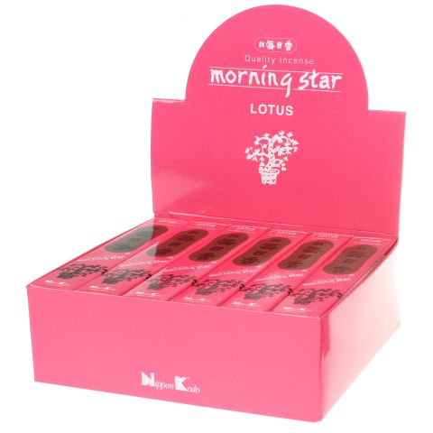 Doos Morning Star Lotus wierook, 12x20g