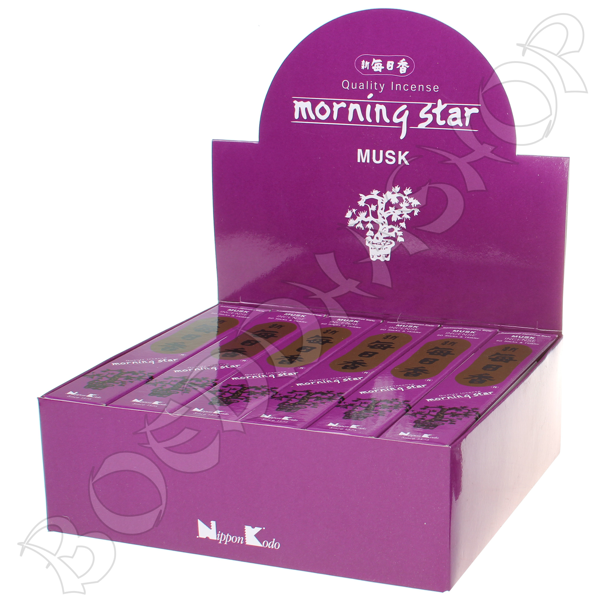 Doos Morning Star Musk wierook, 12x20g