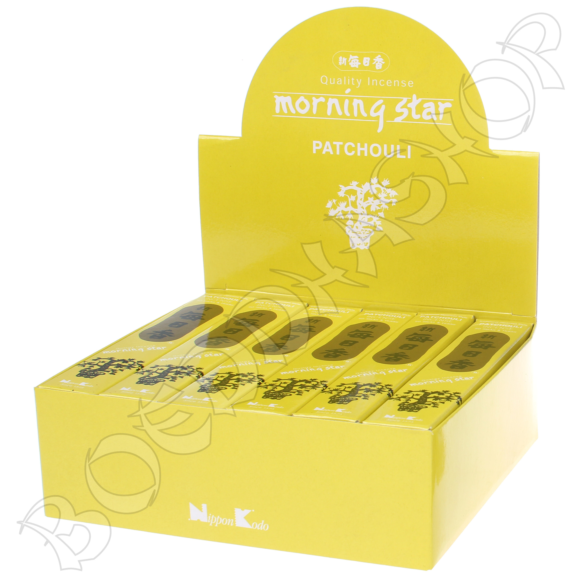 Doos Morning Star Patchouli wierook, 12x20g