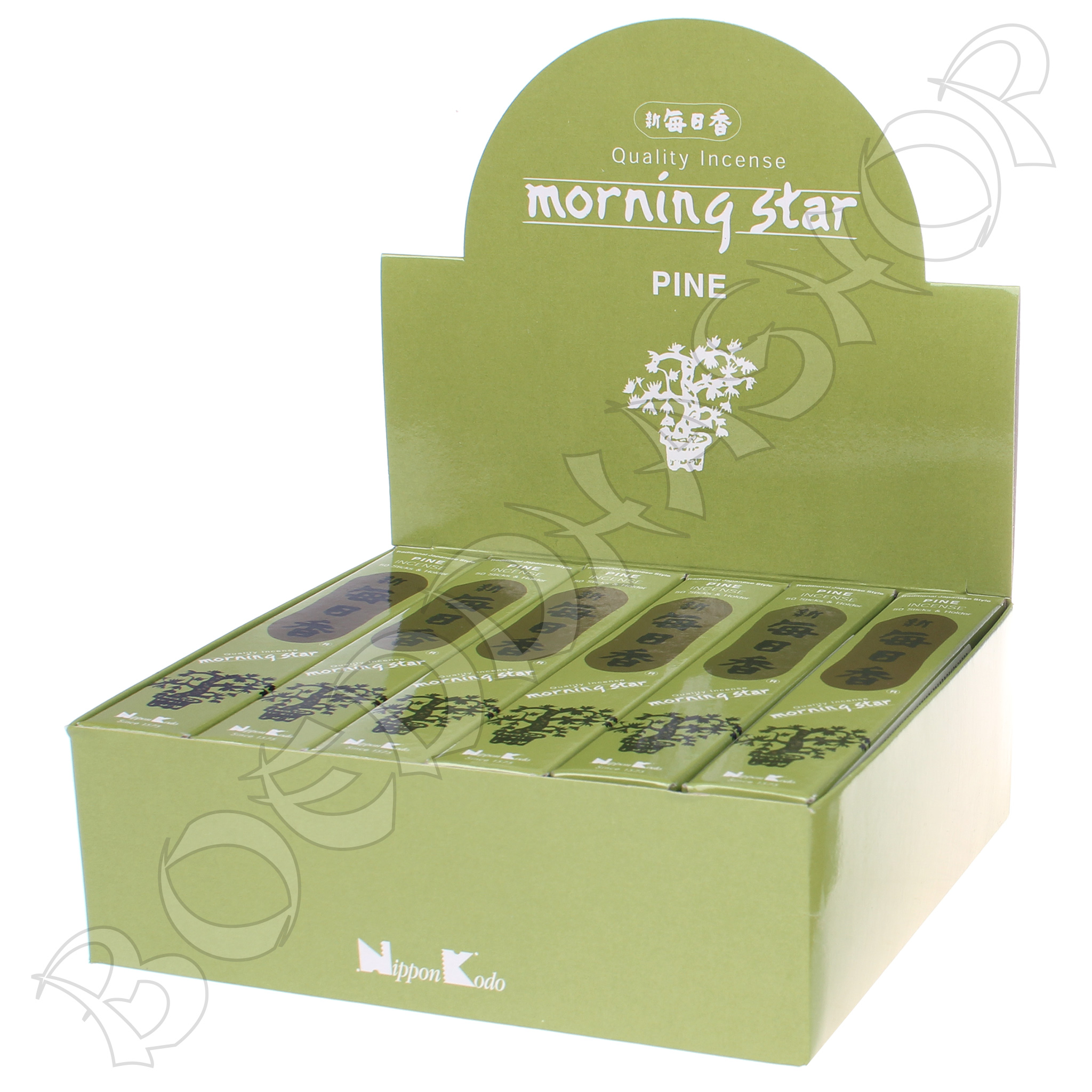 Doos Morning Star Pine wierook, 12x20g