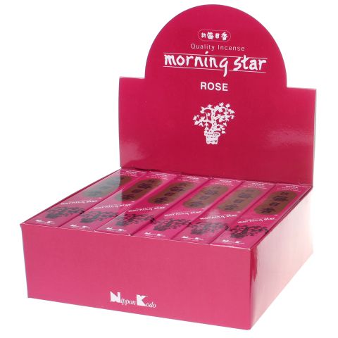 Doos Morning Star Rose wierook, 12x20g