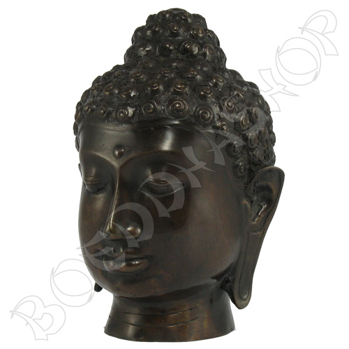 Indisch Boeddha hoofd brons