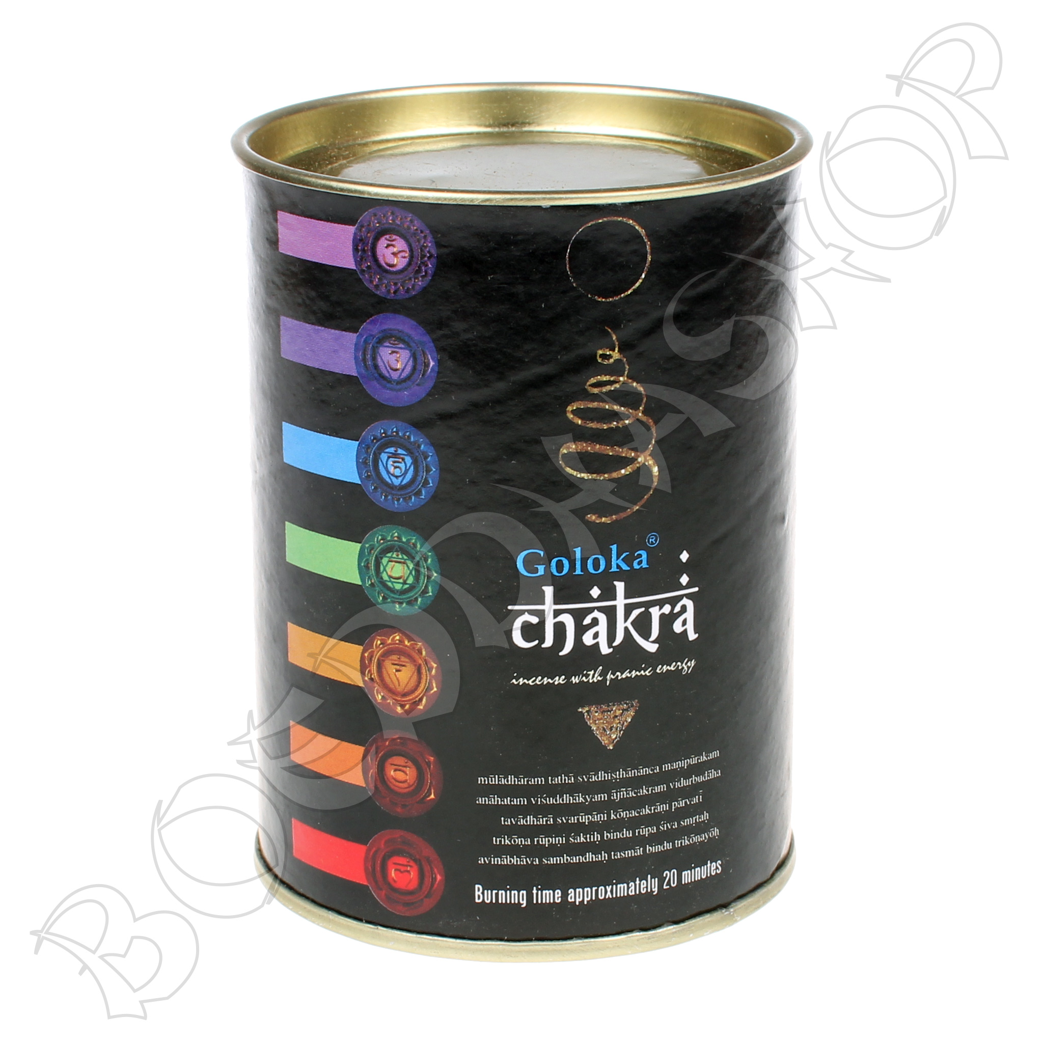 Goloka Chakra backflow wierook kegels